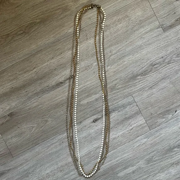 Antique Beaded Necklace - Picture 2 of 6